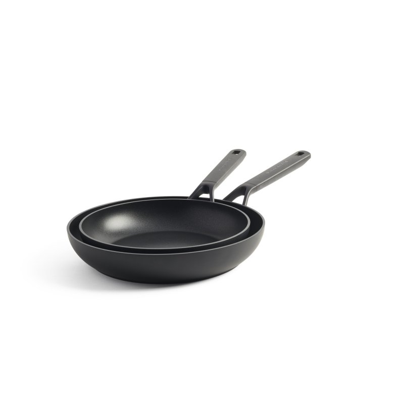 KitchenAid - Classic Forged Frypan Set - Black - 20 cm 28 cm