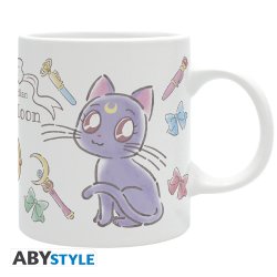 Sailor Moon - Luna & Artemis Chibi Mug (320ml)