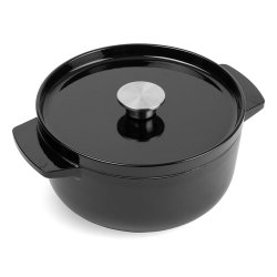 KitchenAid CC006058-001 soup pot 3.3 L Black Cast iron