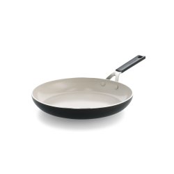 KitchenAid - Coloured Aluminum Frypan - Matte Black - 30 cm