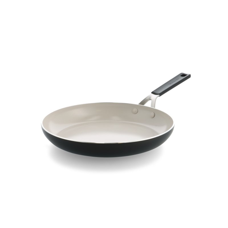 KitchenAid - Coloured Aluminum Frypan - Matte Black - 30 cm