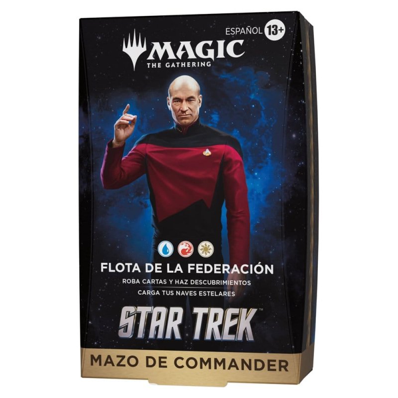 Magic the Gathering Star Trek Commander Decks Case (4) spanish