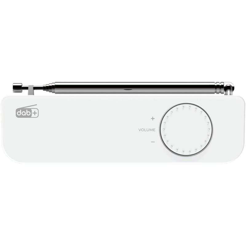 Kenwood CR-M33DAB Radio portable Numérique Blanc