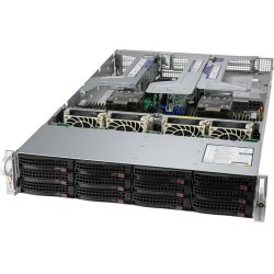 Supermicro SYS-620U-TNR PC/workstation barebone Black Intel C621 LGA 4189
