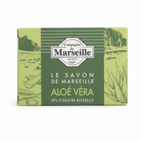 Compagnie De Marseille Aloe Vera Marseille Soap 99 Natural Origin