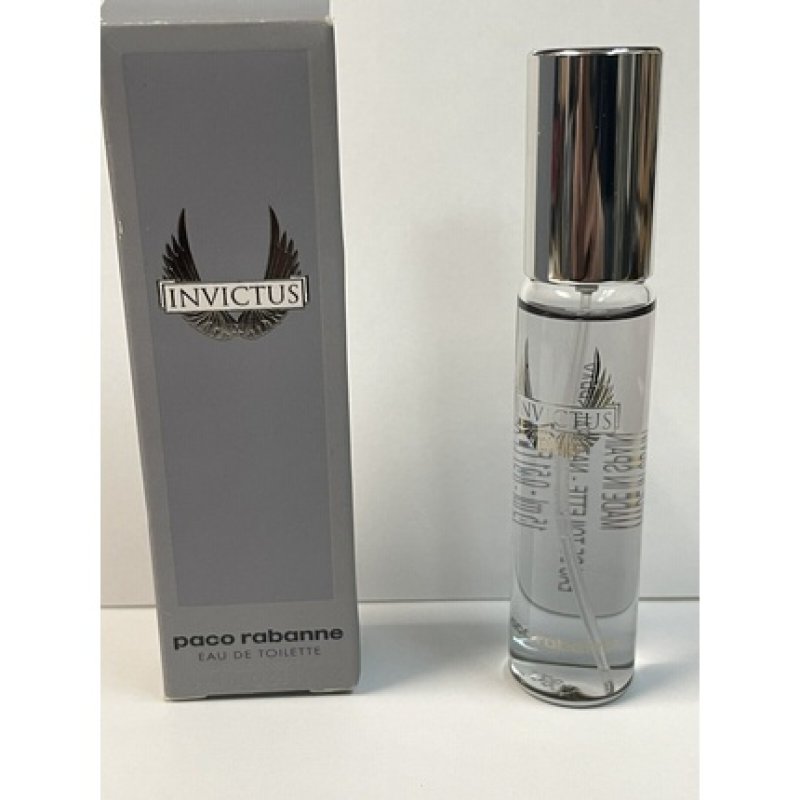 Invictus by Paco Rabanne Eau De Toilette EDT Travel Spray for Men 15ml 0.51oz