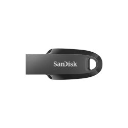 SanDisk Ultra Curve lecteur USB flash 128 Go USB Type-A 3.2 Gen 1 (3.1 Gen 1) Noir