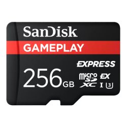 SanDisk GamePlay Express microSD 256GB UHS-I Class 10