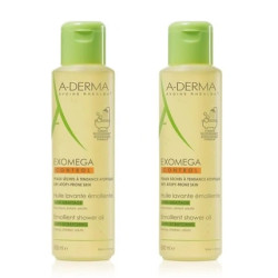 Aderma Aderma Exomega Cleansing Oil Dry Skin 2x500ml