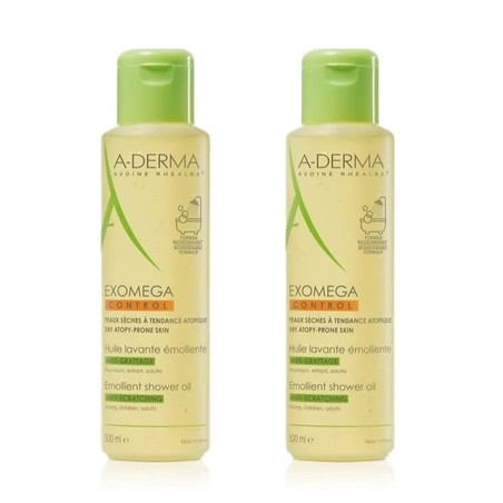 Aderma Aderma Exomega Cleansing Oil Dry Skin 2x500ml