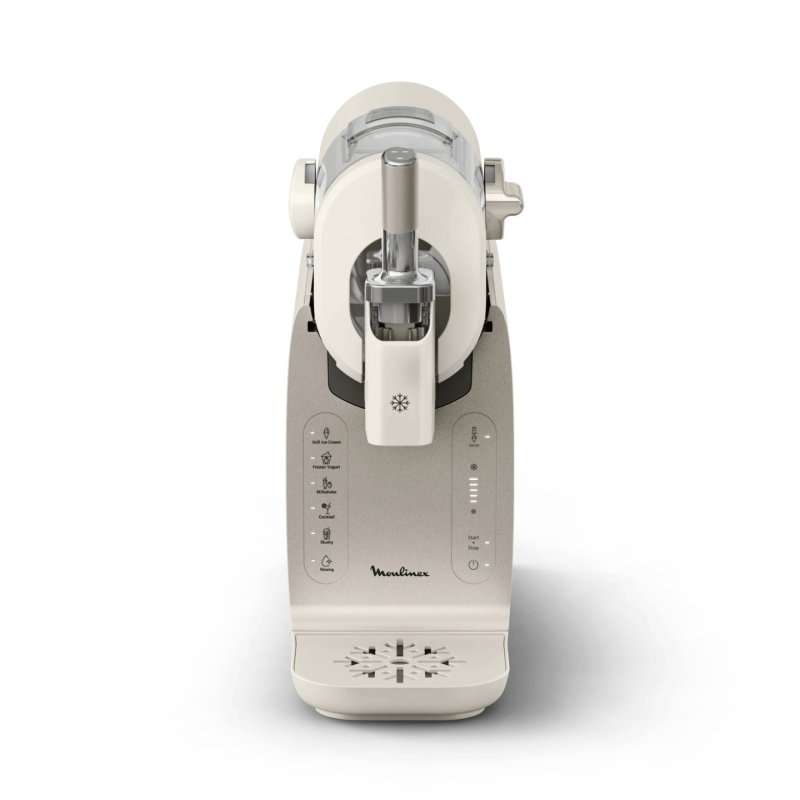 Moulinex Freezi MJ803A Sorbetière traditionnelle 1,4 L 200 W Blanc, Argent