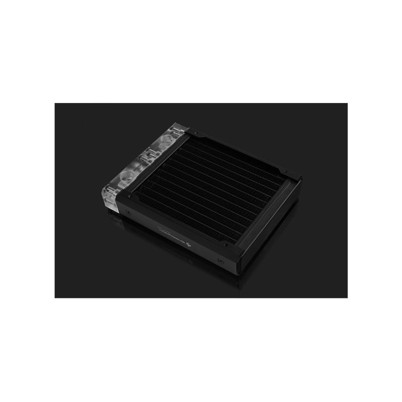 BarrowCH Chameleon Fish series removable 120mm Radiator Acrylic edition - Classic Black