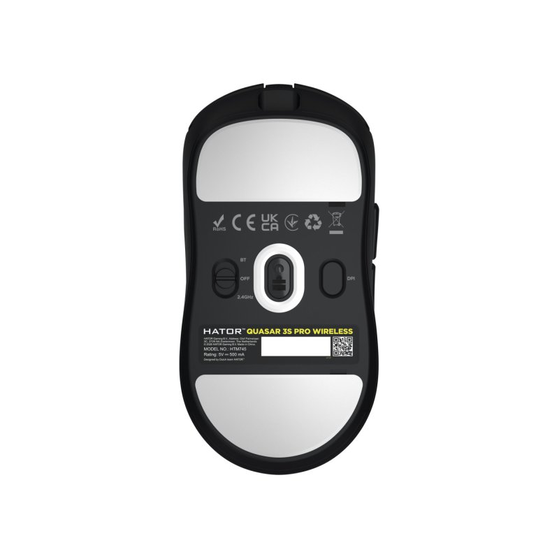 Souris sans fil Gamer Hator Quasar 3S Pro (Noir)