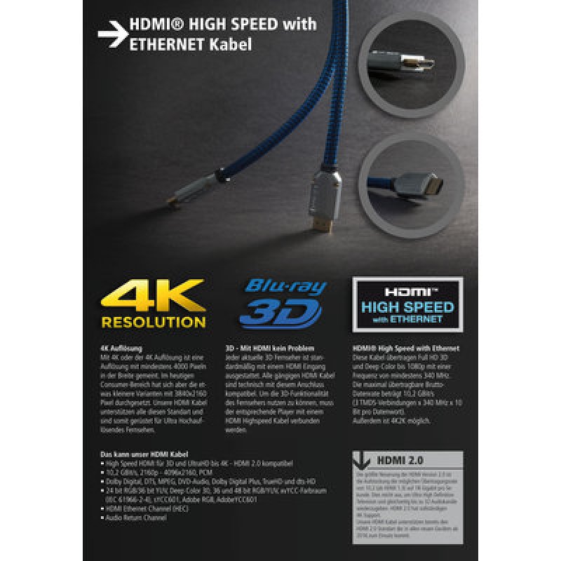 HDMI ST-ST 2m
