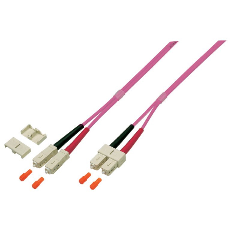EFB Elektronik O0318.0,5 InfiniBand/fibre optic cable 0.5 m SC Violet