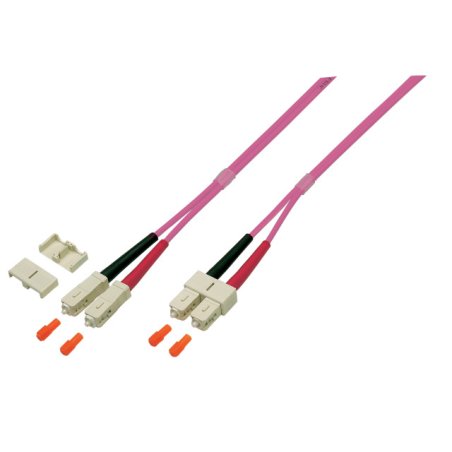 EFB Elektronik O0318.0,5 câble InfiniBand et à fibres optiques 0,5 m SC Violet