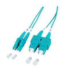 EFB Elektronik O0314.5-1.2 InfiniBand/fibre optic cable 5 m 2x SC 2x LC Aqua colour