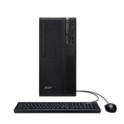 Acer Veriton VS2735G Intel Core Ultra 7 265 16 GB DDR5-SDRAM 512 GB SSD Windows 11 Pro Midi Tower PC Black