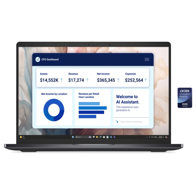 Dell Pro 14 Premium PA14250 CU5 236V/16GB/512SSD/W11 Pro 3Y ProSpt