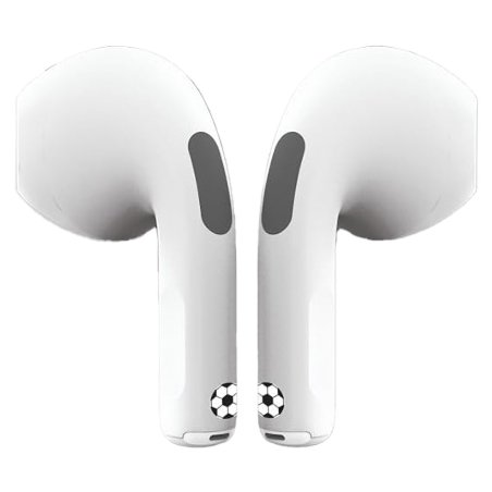Lexibook - Football In-Ear Bluetooth® earbuds with charging storage case (HPBT05FO)