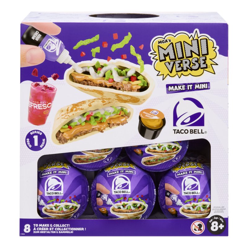 Miniverse - Make It Mini Taco Bell PDQ (598046)