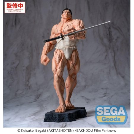 Baki-Dou Luminasta PVC Figure Kaoru Hanayama 23 cm