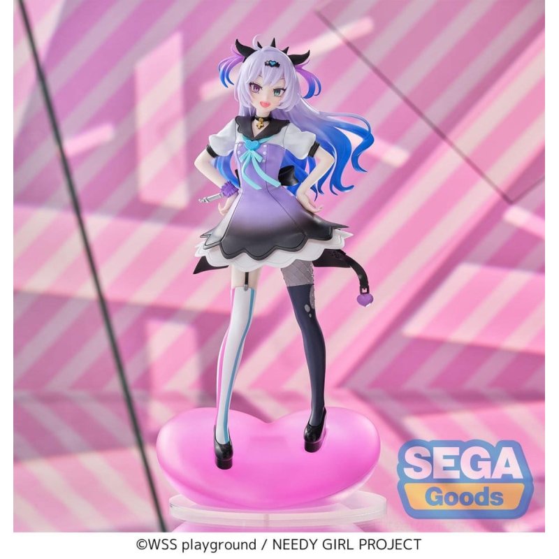 Needy Girl Overdose XStellar PVC Figure PURPLE LOLLIPOP 20 cm