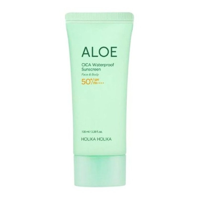Holika Holika Aloe Cica Waterproof Sunscreen Spf50 Pa 100ml