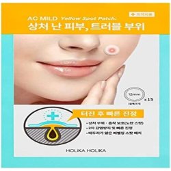 Holika Holika AC Mild Yellow Spot Patch 15-Piece 21g