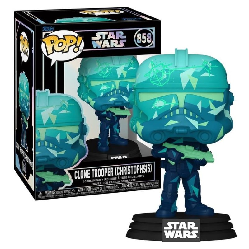 STAR WARS - POP Artist Series N° 858 - Soldat Clone (Christophsis)