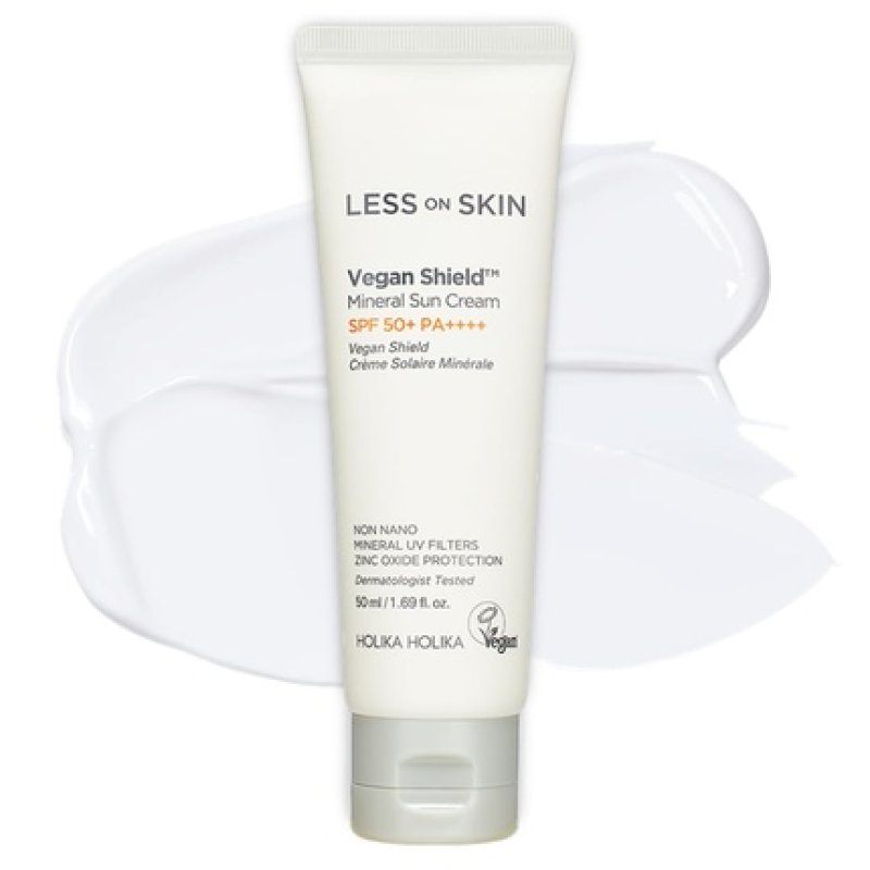 Holika Holika Less On Skin Vegan Shield Mineral Sun Cream Spf50