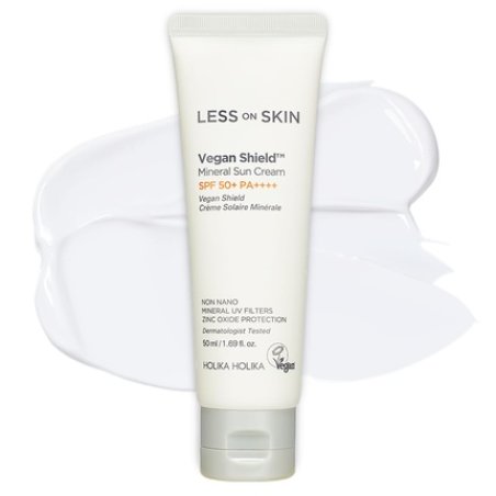 Holika Holika Less On Skin Vegan Shield Mineral Sun Cream Spf50