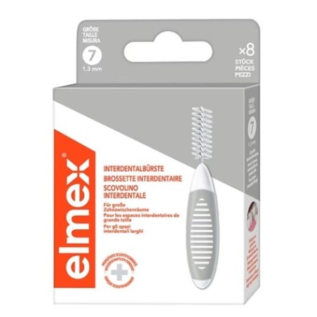 Elmex Interdental Brushes 7 13 Mm - 8 Pieces