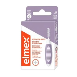 Elmex Interdental Brushes 6 11 Mm 25 Pieces