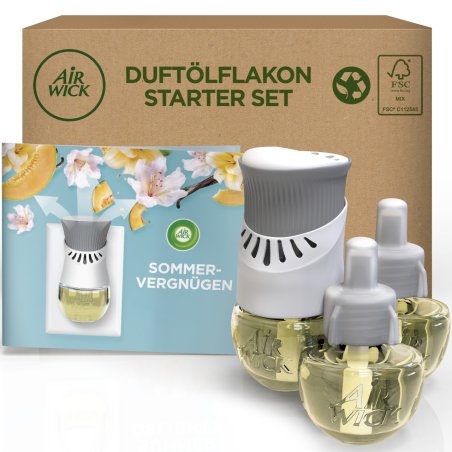Air Wick 3170966 automatic air freshener/dispenser Grey, Transparent, White