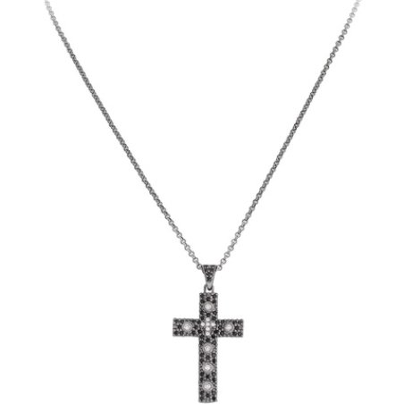 Thierry Mugler Amen Women's Necklace 925 Silver 12 Zirconia One Size 88423682