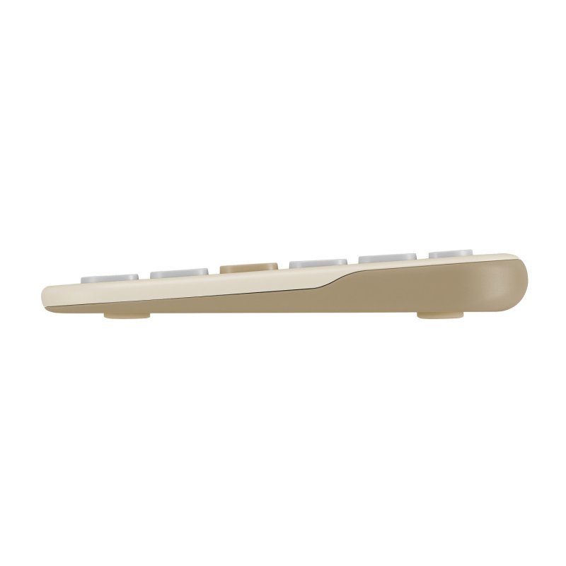 ASUS Marshmallow KW100 keyboard Home Bluetooth QWERTY Spanish Beige