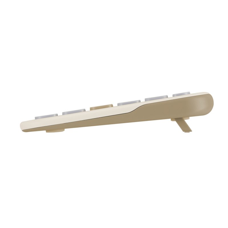 ASUS Marshmallow KW100 keyboard Home Bluetooth QWERTY Spanish Beige