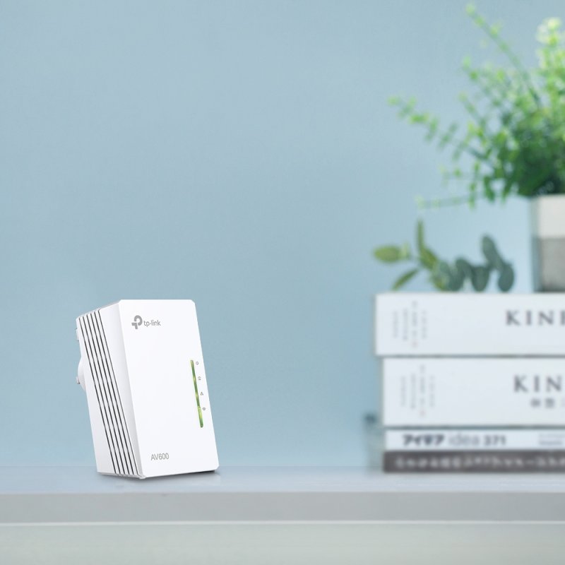 AV500 2-PORT WIFI PL EXTENDER 500MBPS POWERLINE DATARATE