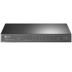 10-PORT 1G POE SWITCH 63W POE POWER STEEL CASE