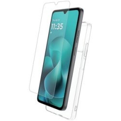 STARTER PACK COQUE SOUPLE VERRE TREMPE MOTOROLA G06 POWER