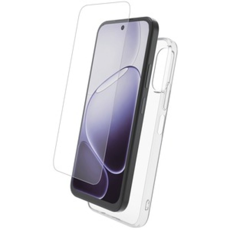 STARTER PACK COQUE SOUPLE VERRE TREMPE OPPO A6/A6X