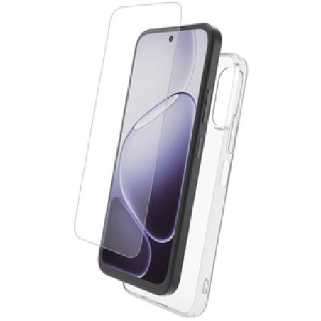 STARTER PACK COQUE SOUPLE VERRE TREMPE OPPO A6/A6X