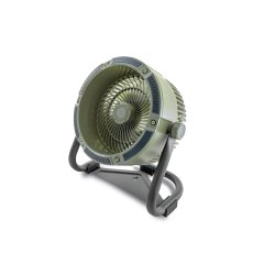 86656 Outdoor Akku-Ventilator gn 10W 4 Geschwindigkeitsstufen Ø18,5cm