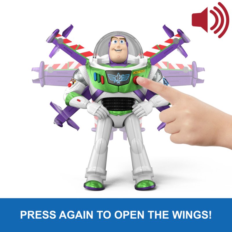 Toy Story - Feature Lift Off Multi Buzz 30cm, English (JKL97)