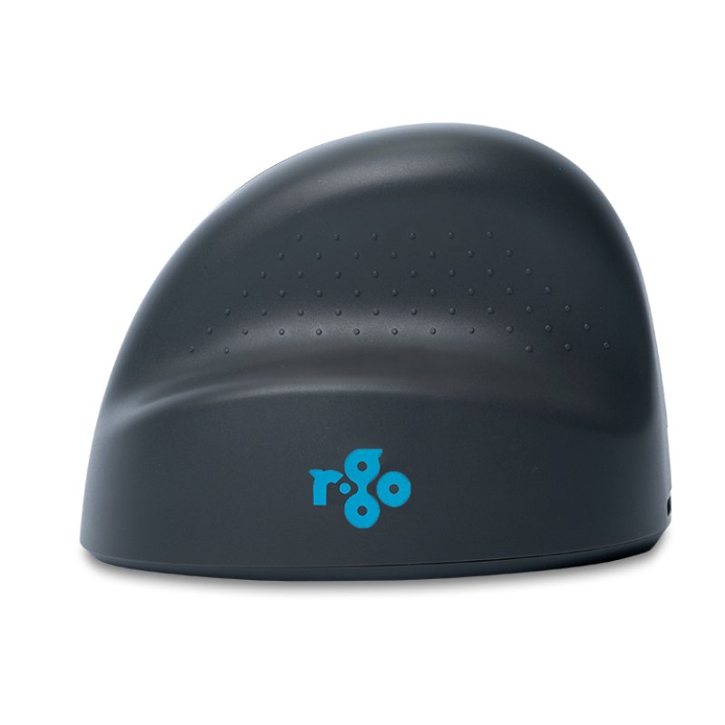R-GO TOOLS Mouse HE Basic, left-handed, Bluetooth, M grey