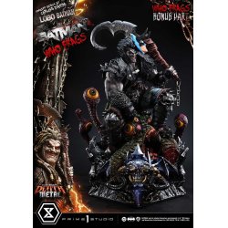 Dark Nights: Death Metal Museum Masterline Statue 1/3 Lobo Batman: Batman Who Frags Deluxe Bonus Version 81 cm