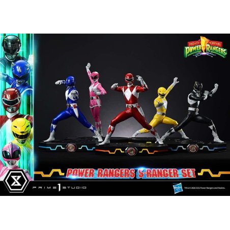 Mighty Morphin Power Rangers Premium Masterline Set of 5 Statues 1/4 57 cm