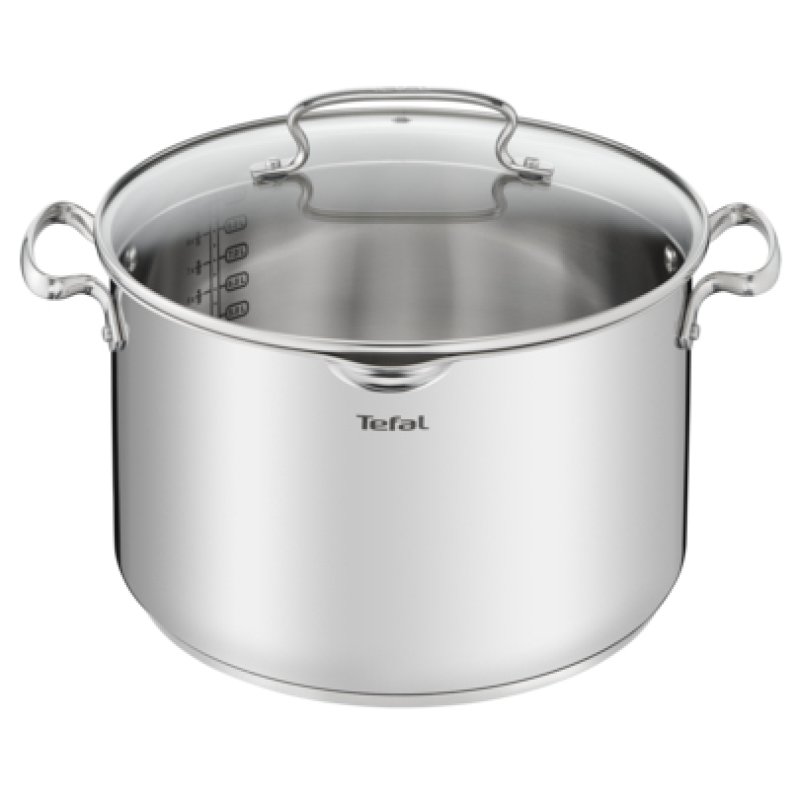 Tefal DUETTO G71964 saucepan Round Stainless steel