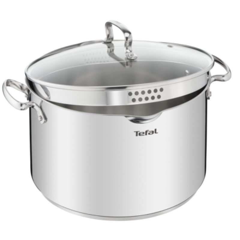 Tefal DUETTO G71964 saucepan Round Stainless steel